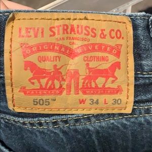 Mens Levi 505